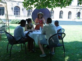 CommuniTea 8/16/2015: Bamboo Teahouse for The Bronx, photo by Marc Dale