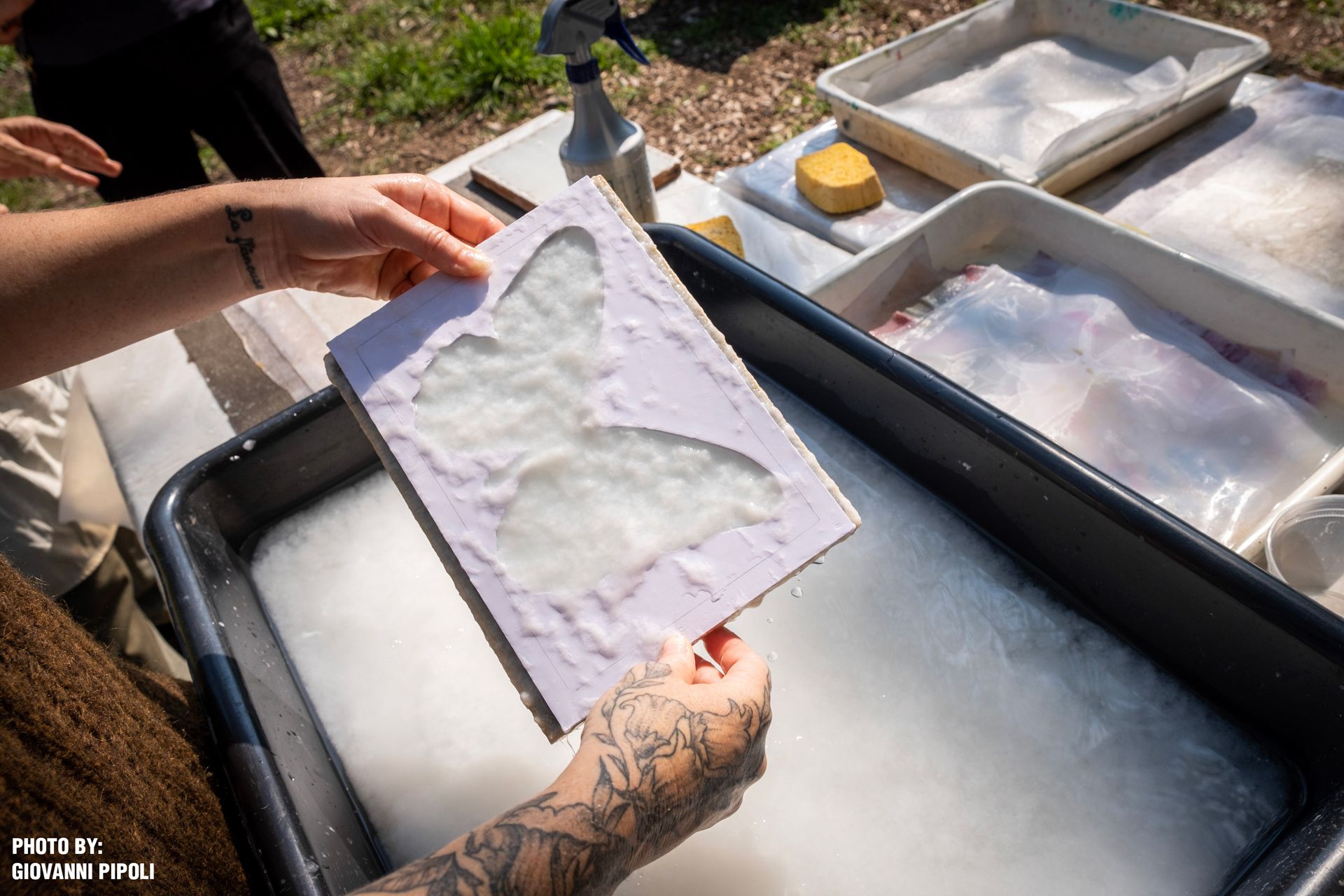 Featured image for “Nature in Absentia: Free Paper Making Workshops for Monarch Migrations”