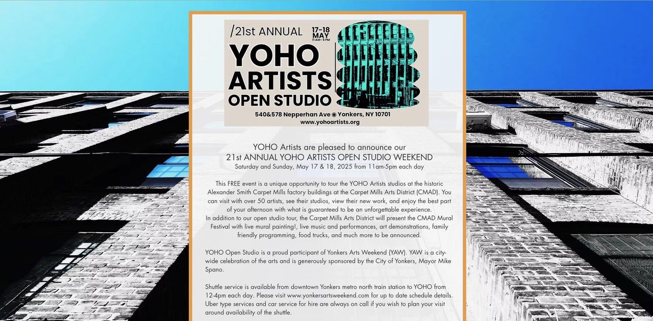 Featured image for “Open Studios | YOHO Artists In Yonkers”